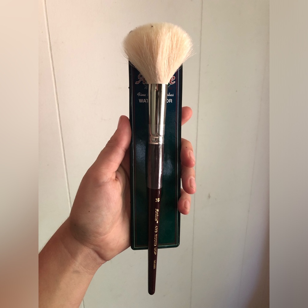 Vintage Artisse Paintbrush Water Brush Round Mop 430 / 16 Goat Hair ,